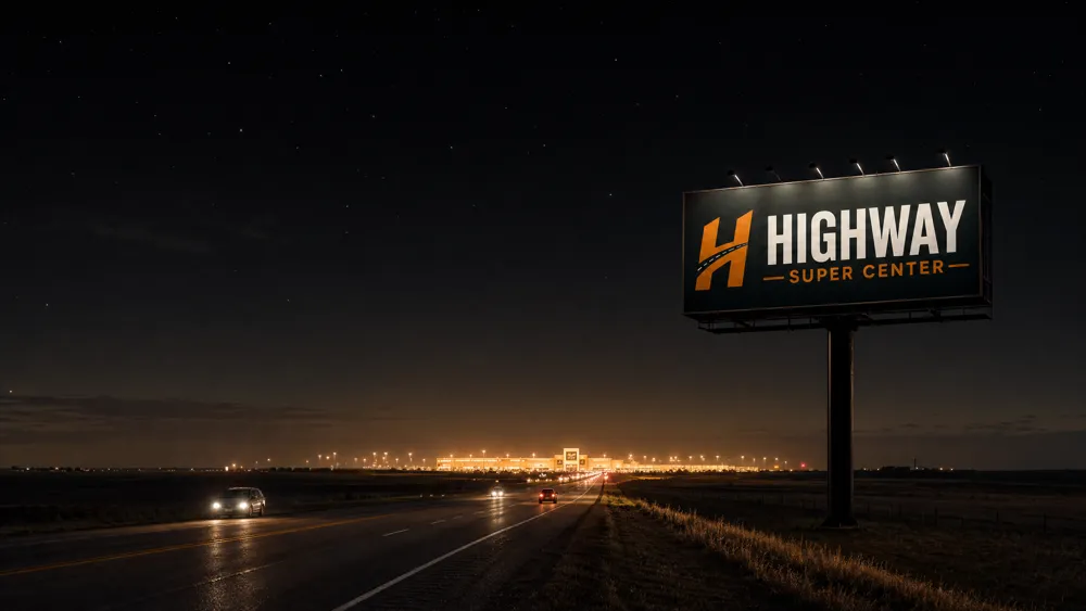 Highway Super Center ad